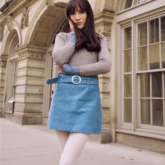 Zara Corduroy Skirt - Picture 5 of 14